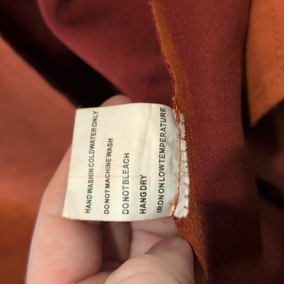 Solitaire Rust Trench Coat - Picture 5 of 5